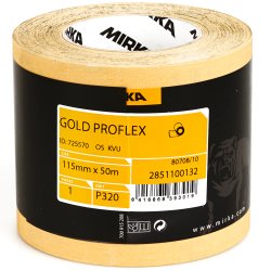 Gold Proflex Lackslippapper 115mm x 50m
