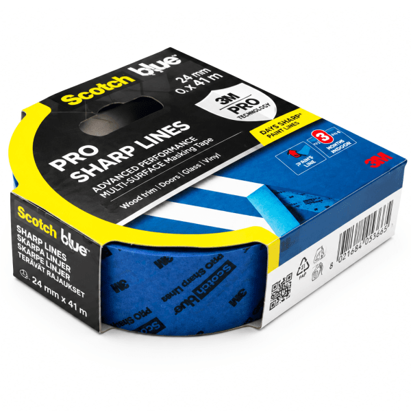 3M Scotch-Blue PRO Maskeringstejp 2093