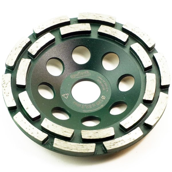 Diamantslipskål Dubbelsegment 22,2 x 125mm