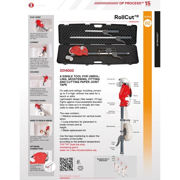 Roll-Cut Remssättare