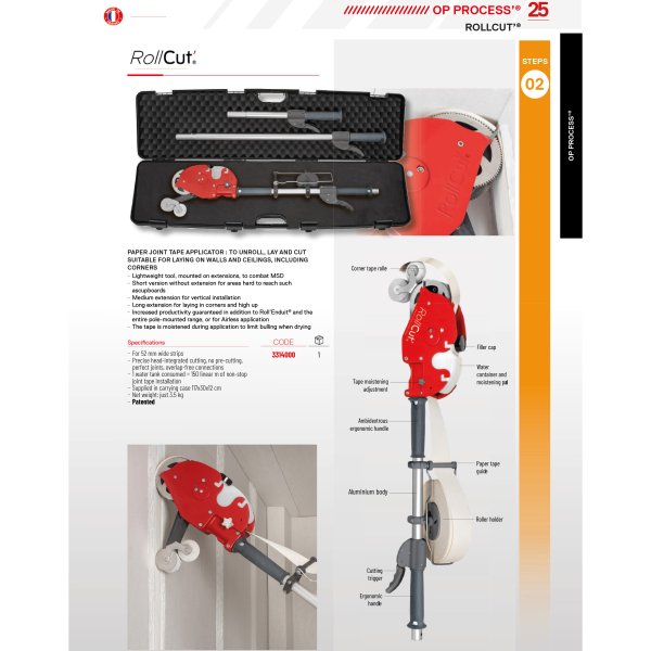 Roll-Cut Remssättare