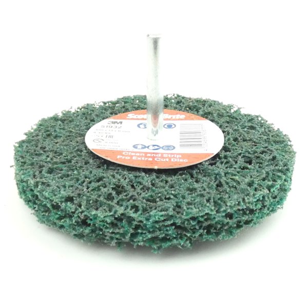 3M Scotch-Brite Grovrengörare Grön med Spindel