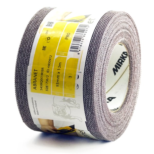 Abranet Sliprulle 93mm x 10m