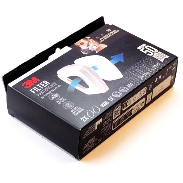 3M Partikelfilter 5935 + Filterhållare 501 