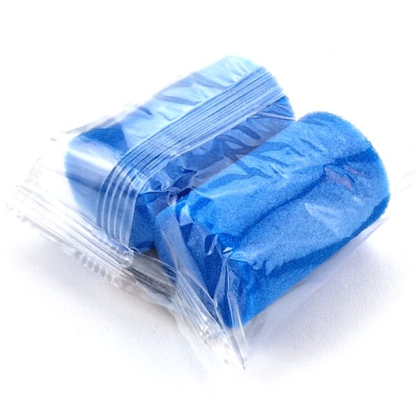 Miniroller Microskum Blå 5cm 2-P