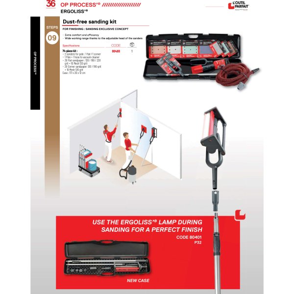 Ergo-Liss Dust Sanding Set