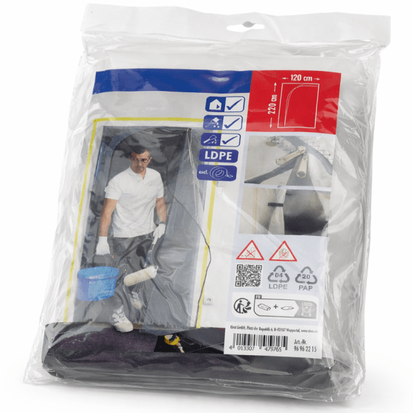 Dammskyddsdörr L-form 120 x 220cm