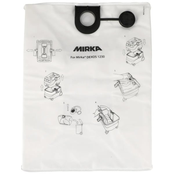 Mirka Dammsugarpåse Fleece DEXOS 1230 5-P