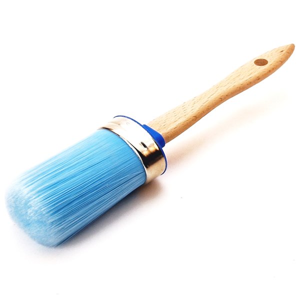 Oval Lackpensel Azur 35mm x 50mm