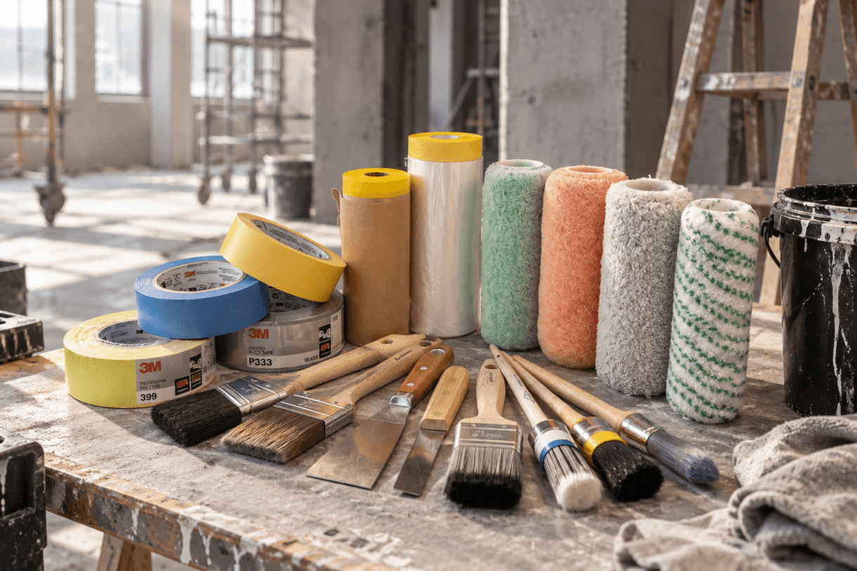 Professionella måleriverktyg från Penselgrossisten